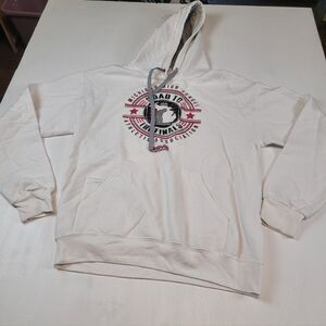 White Graphic Hoodie